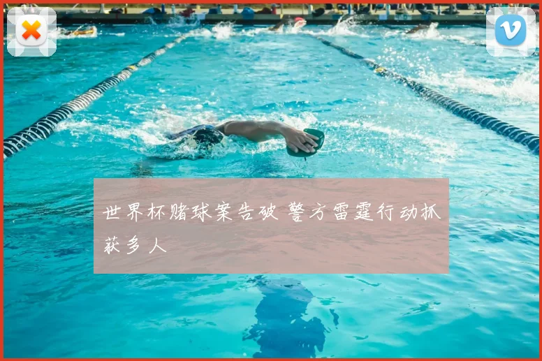 世界杯赌球案告破 警方雷霆行动抓获多人
