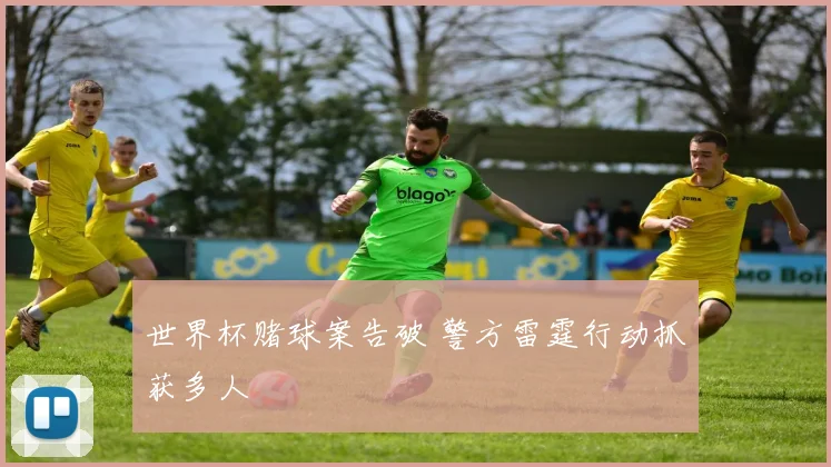世界杯赌球案告破 警方雷霆行动抓获多人